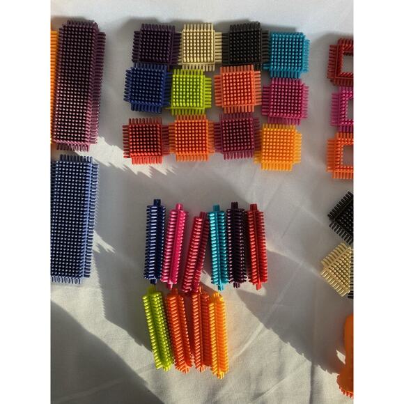 B. Bristle‎ Block Stackadoos Building Blocks Kids/toddlers 67 Pieces - Picture 5 of 10